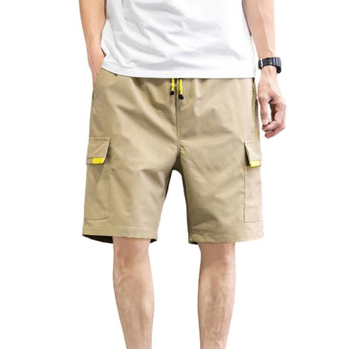 Men's Classic Relaxed Fit Athletic Workout Cargo Shorts